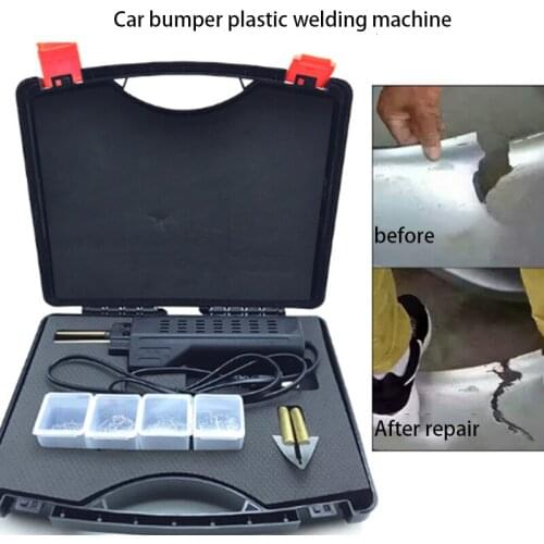 Auto plastic welding machine plastic welding torch repair 50W hot melt welding machine car bumper repair tool