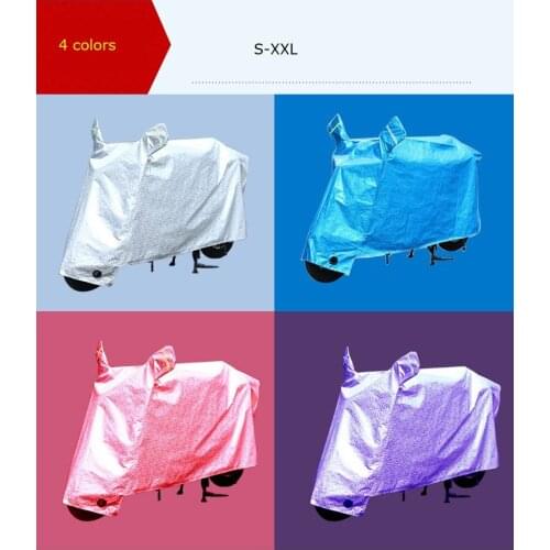Waterproof Outdoor Snow Protection Bicycle Cover Motorcycle Sunshades