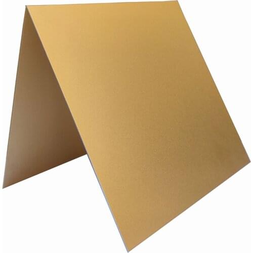 1.0mm 5052 Custom Laser Cutting Anti-Scratch High Textural Quality Surface Tag Gold Sandblasted Anodized Aluminium Sheets Plates