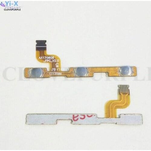 10PC/Lot Side Power Volume Key ON/OFF Button Switch Flex Cable Ribbon Replacement Repair Spare Parts for Xiaomi Redmi Note 5A