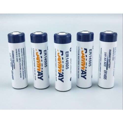 20PCS LS14500 ER14505 AA 3.6V 2450mAh lithium battery for facility equipment spare generic lithium batter