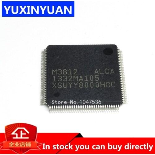 5pcs/lot M3812-ALCA M3812 QFP LCD CHIP IC NEW IN STOCK