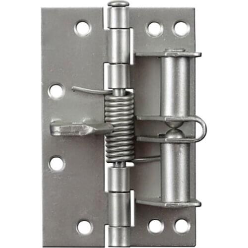 90 Degree Positioning Spring Hinges With Screws, Household Automatic Closing Hinge, Removable Furniture Closer Wooden Door Hinge