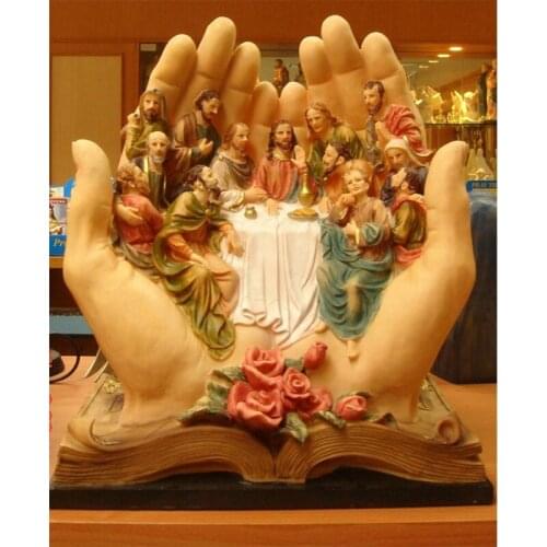 YNX new 5D diamond painting round diamond Western religious cross stitch square diamond DIY congregation diamond painting