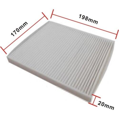 White filter for BMW e70 e71 f15 f16 x5 x6 64316945596 64319194098 m57 n52 n55 Recirculation Cabin Filter
