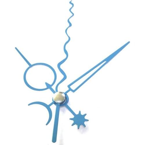 DIY Quartz Wall Clock Movement Mechanism with Black Hour Red Second Hands Arrows Watch Motion Repair Parts Tool Kit Clockwork