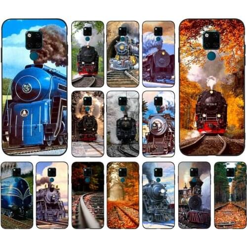FHNBLJ Train Rail Sunlight Phone Case for Huawei Mate 20 10 9 40 30 lite pro X Nova 2 3i 7se