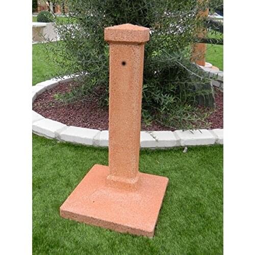 Fountains IN cement Dublin CM45X45X88H pink washed