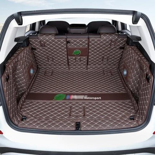 For BMW X3 Car Trunk Mat Acoustic Fabric Car Upholstery Floor Mats Cargo Liner 2011 2012 2013 2014 2015 2017 2018 2019 2020 2021