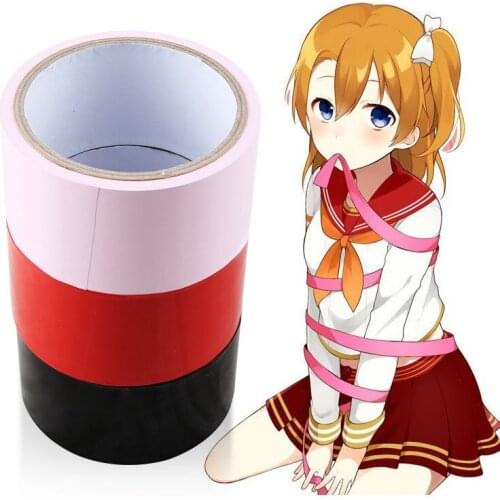 SM 15m Non-Adhesive BDSM Tape Alternative Toy Bundled Tightly Bundled Sealed Suction Tape