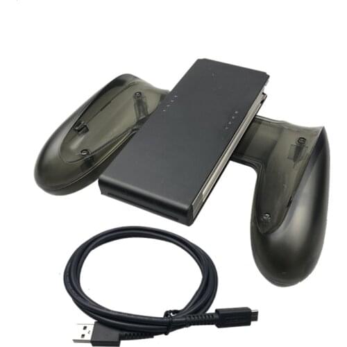 New Charging Grip For NS Switch Controller Handle Charger Handle Holder For ns joycon Joystick With USB Cable Handrip