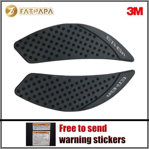 2017 new free shipping high quality 3M motorcycle fuel tank paste protective paste for Kawasaki ER-6N 2006 2007 2008 2009 2010