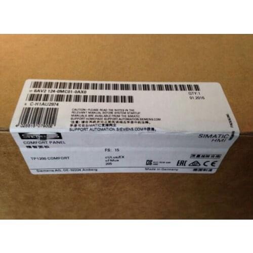 New Original HMI 10inch Touch Screen 6AV6647-0AC11-3AX0 6AV6648-0CC11-3AX0 6AV2124-0MC01-0AX0