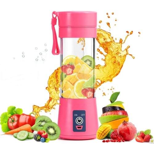 Portable Electric Mixer USB Fruit Juicer Handheld Smoothie Maker Blender Stirring Rechargeable Mini Food Processor Juice Cup