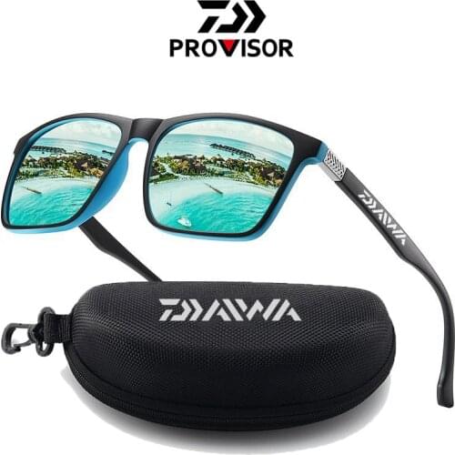 DAIWA Polarized Fishing Sunglasses Driving Shades Male Sun Glasses Camping Hiking Mens Sunglasses UV400 Eyewear