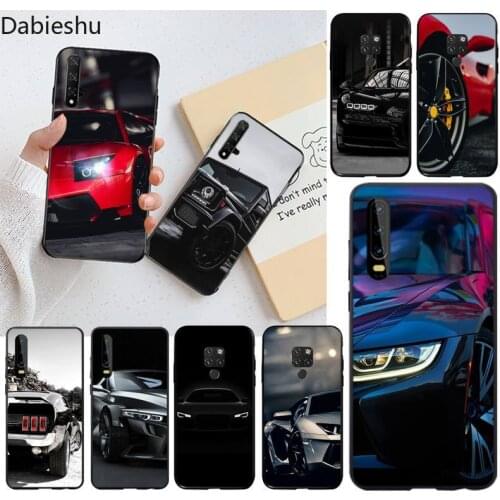 Sports Cars Male Men Phone Case for Huawei P40 P30 P20 lite Pro Mate 30 20 Pro P Smart 2019 prime