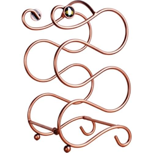 European Style 4 Bottle Wine Rack Metal Freestanding Kitchen Storage Stand Wine Cabinet Grape Wine Shelf Display Bar