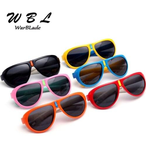 WarBLade TR90 Flexible Frame Eyewear Anti UV Sun Glasses Kids Sunglasses Polarized For Child Girl Boy Eyeglasses Oculos 824