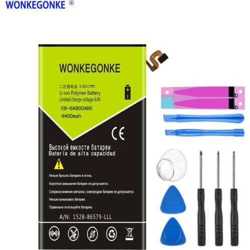 WONKEGONKE EB-BA800ABE for Samsung GALAXY A8 A8000 Battery A800F A800S A800YZ Battery Batteries + Tools