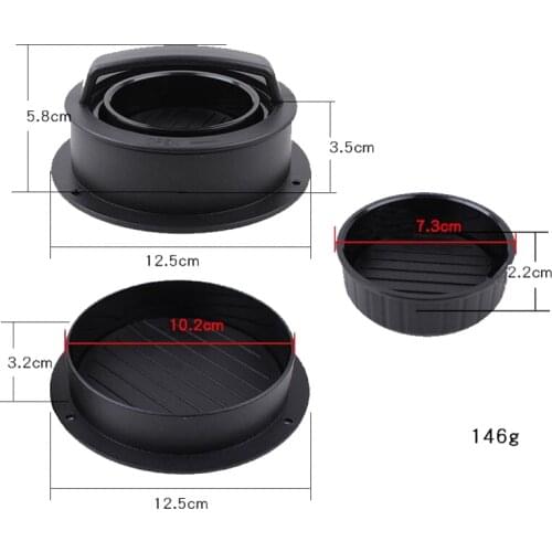 ABS Hamburger Maker Hamburger Press Round Shape Non-Stick Chef Cutlets Hamburger Meat Beef Grill Burger Press Patty Maker Mold