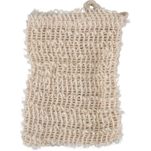 AT69 -30 Pack Natural Sisal Soap Bag Exfoliating Soap Saver Pouch Holder