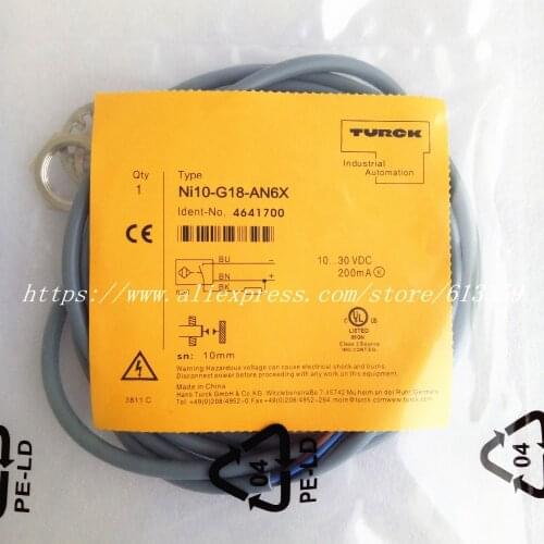 Ni10-G18-AP6X NI10-G18-AN6X Turck Proximity Switch Sensor New High Quality Warranty For One Year