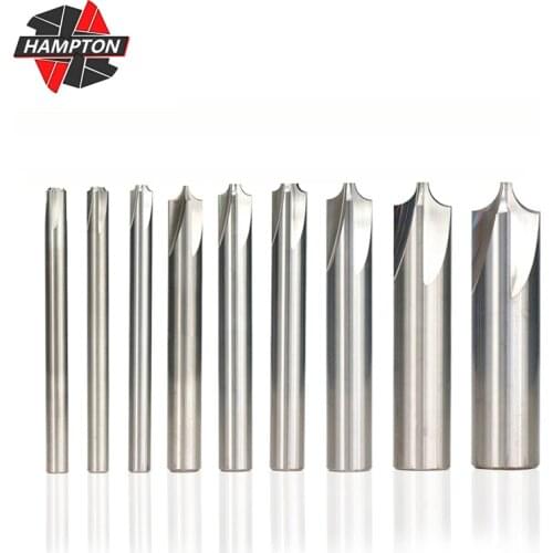 Hampton 1PC Tungsten Steel Milling Cutter Inner R Cutter 4-12mm Carbide Corner Rounding End Mill Shank CNC Chamfer End Mill