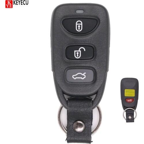 KEYECU Car Remote Control Key Fob 3+1 Button 315MHz for Hyundai Sonata Elantra 2006-2010 FCC: OSLOKA-310T