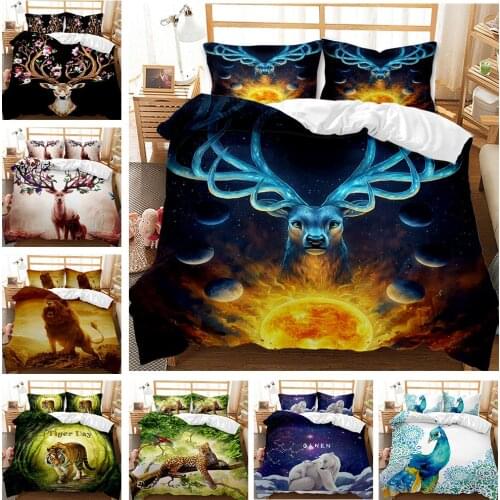 3D Print Animal Bear Panda Duvet Cover Set Soft Microfiber Theme Pattern Bedding Cover Set Comforter Cover For Boys Girls