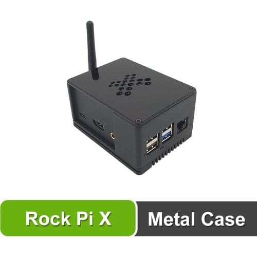 Metal Case for Rock pi x