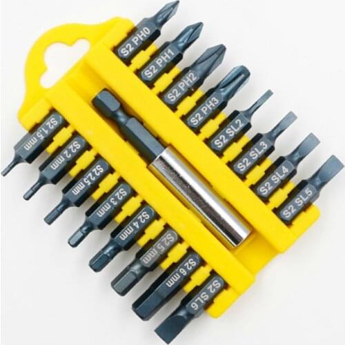 Magnetic Screwdriver Bits Phillips Torx Microtech Screwdriver Set Screw Driver S2 Bit Set Multifunction Hand Tool Set