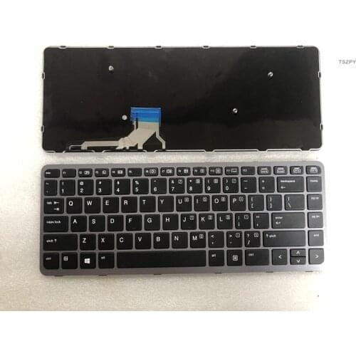 New For HP EliteBook Folio 1040 G1 1040 G2 Keyboard US Backlit 736933-001
