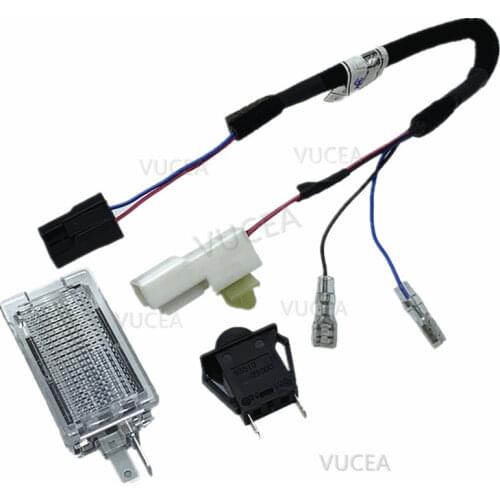 DIY Glove Box Lamp Switch For Hyundai Creta ix35 santa fe Tucson IX Sundries box lighting Vucea Refitting of lamp in glove box