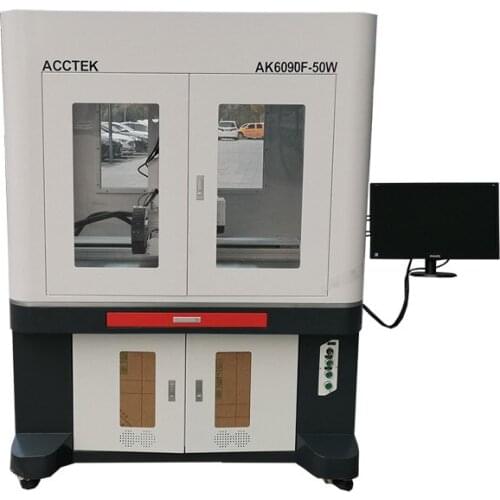 Stainless steel metal fiber laser marking machine for aluminum