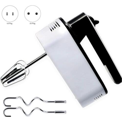 Hand Mixer Electric, 5-Speed Powerful Turbo Electric Kitchen Handheld Mixer with 4 Stainless Steel Attachments