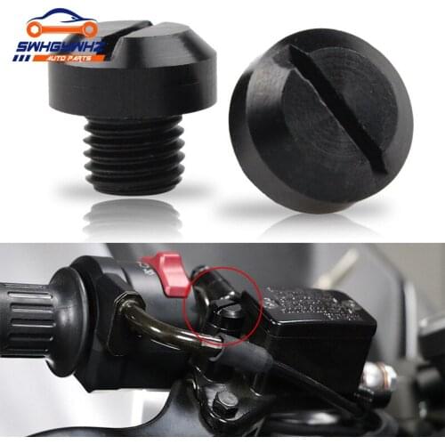 2pcs Motorcycle Mirror Screw Adapter 10mm for Yamaha Right Left Hand Thread Conversion Motorbike Rear Mirror Bolt Screw