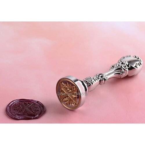 Vintage Antique Classic Initial Wax Seal Stamp Metal Diy Top Quality For Scrapbooking Notebook letter Gift For Friend