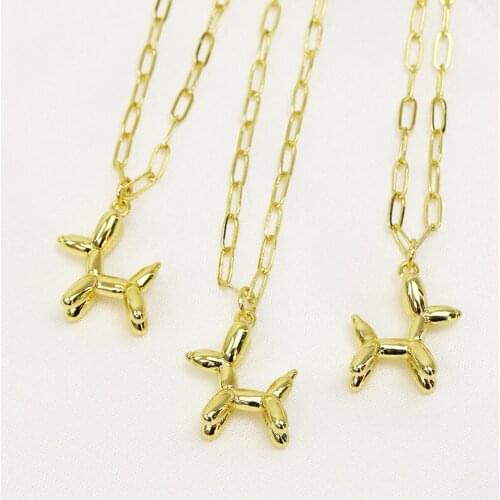 10 Pcs Dogs pendant Necklace Airbloon Pendant necklace Fashion jewelry Necklace New design Necklace fashion 8500