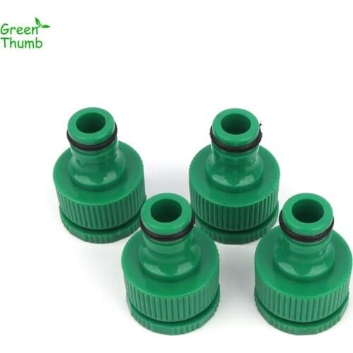 6pcs 1/2inch and 3/4inch Conversion Connector Washing Machine Plastic Standard Connector Home Water Gun Dedicated