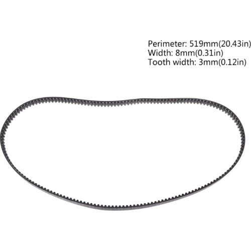 Automatic Bread Maker Machine Conveyor Belt Band Strap Perimeter 519mm Kitchen 95AC