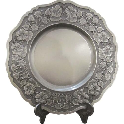 Free custom antique silver medal hot sale zinc alloy blank medal k20080