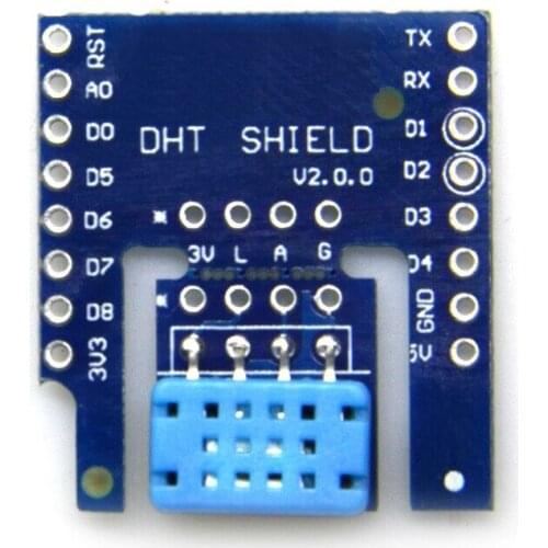 DHT SHIELD V2.0.0 D1 mini DHT12 I2C digital temperature and humidity sensor module