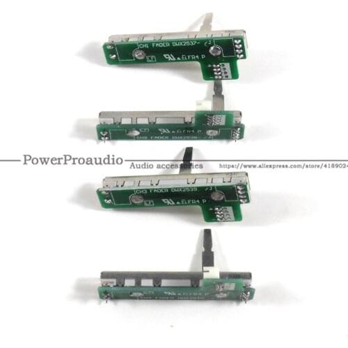 DJM800 CH1 CH2 CH3 CH4 FADER FOR PIONEER DJM 800 DWX2537 2538 2539 2540(4PCS ) ALPS