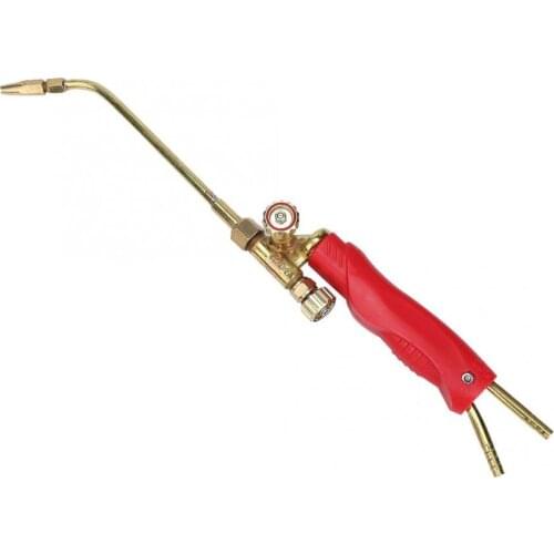 H01-2 Mini Gas Welding Torch Brass Injection-type Oxygen Welding Cutting Torch 30cm non-slip Handle