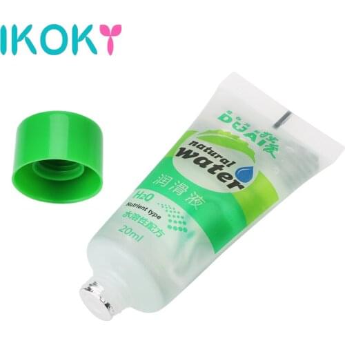 IKOKY 20ML Water Lube Vagina Anal Lubricants Adult Sex Lubricants Sexual Enhancement Massage Oil Sex Toys for Women and Men