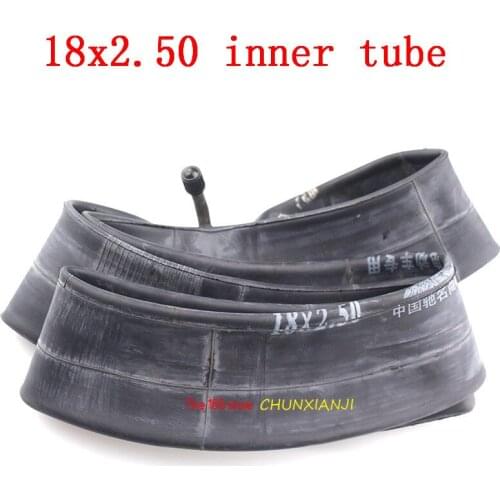 Lightning Shipment InnerTube 18 X 2.50 with A Bent Angle Valve Stem Fit Many Gas Electric Scooters and E-Bike 18x2.5 Inner Tube