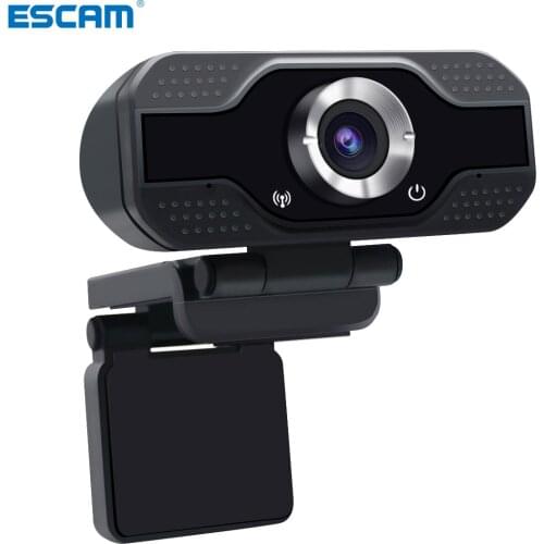ESCAM PVR006 1080p 2MP H.264 Portable Mini Webcam HD 1080p Web PC Camera Convenient Live Broadcast with Microphone Digital
