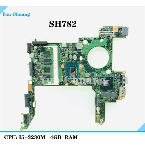 Suitable for Fujitsu SH782 laptop motherboard SH782 I5-3230M 4GB RAM motherboard 100% fully tested