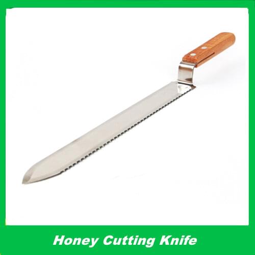1 pcs Honey knife Z-type double-edge sharp Serrated blade cut honey knife cut spleen knife beehive Scraper beekeeping tools
