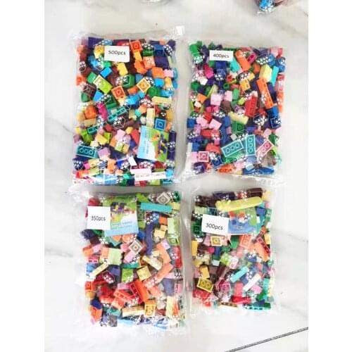 Bulk building blocks toy Spelling brick 500pcs Small particles Compatible with Lego DIY Early education puzzle